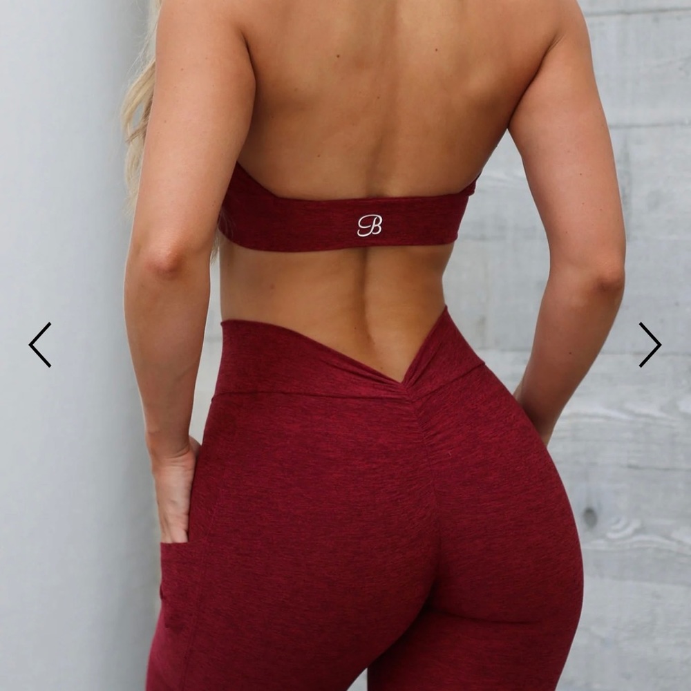 Bombshell sportswear backless bra